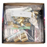 McGard SplineDrive Tuner 5 Lug Install Kit w/Locks & Tool (Cone) M12X1.25 / 13/16 Hex - Gold McGard Lug Nuts  AXOPROS