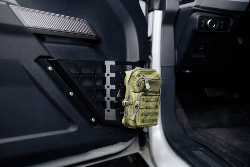 DV8 21-23 Ford Bronco Front Door Pocket Molle Panels DV8 Offroad Exterior Trim  AXOPROS