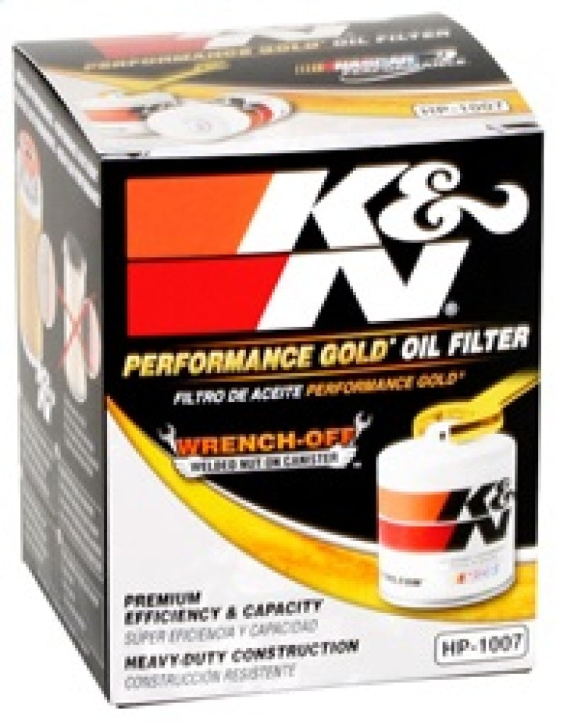 K&N Buick / Chevrolet / Oldsmobile Performance Gold Oil Filter K&N Engineering Oil Filters  AXOPROS
