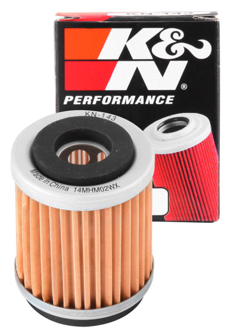K&N Yamaha / MBK 1.5in OD x 1.938in H Oil Filter K&N Engineering Oil Filters  AXOPROS