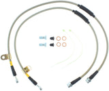 StopTech 00-06 Suburban 2500 2WD / 03-06 4WD / 03-07 Hummer H2 Stainless Steel Front Brake Line Kit Stoptech Brake Line Kits  AXOPROS