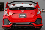 PERRIN 17-21 Honda Civic Si/Type R/Touring/Hatchback Tow Hook Kit Rear - Red Perrin Performance Tow Hooks  AXOPROS