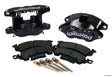 Wilwood D52 Rear Caliper Kit - Black Pwdr 1.25 / 1.25in Piston 1.28in Rotor Wilwood Big Brake Kits  AXOPROS