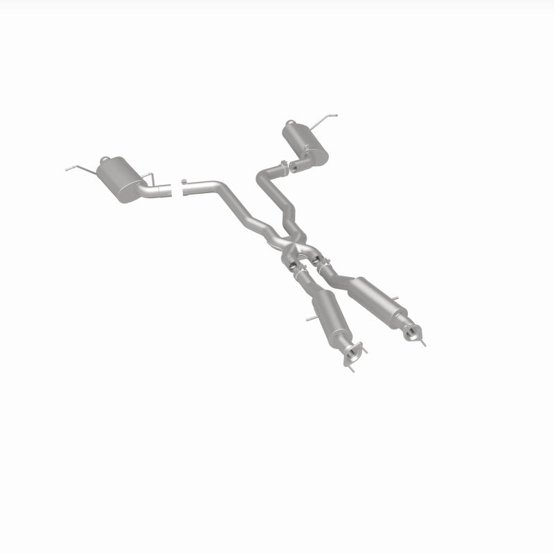 MagnaFlow 12 Jeep Grand Cherokee V8 6.4L Dual Split Rear Exit Stainless Cat Back Performance Exhaust Magnaflow Catback  AXOPROS