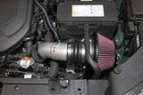 K&N 14-16 Kia Soul L4 2.0L Typhoon Cold Air Intake Aluminum Silver K&N Engineering Cold Air Intakes  AXOPROS
