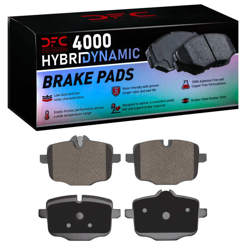 DFC DFC 11-19 BMW M6 Gran Coupe Rear 4000 Hybridynamic Brake Pads Brake Pads - OE aftermarket performance part