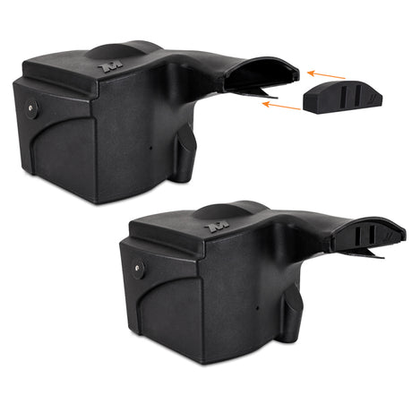 Mishimoto 2019+ Ford Ranger 2.3L Intake/Snorkel Bundle - Oiled Filter - AXOPROS