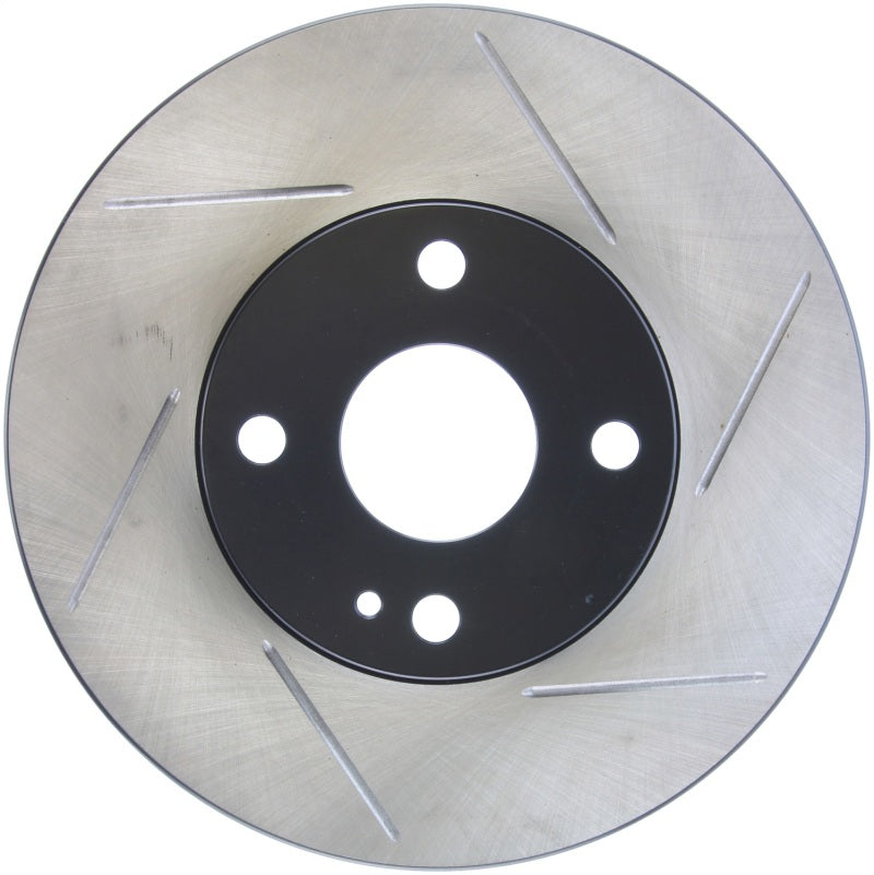 StopTech Power Slot 94-97/99-05 Mazda Miata (01-05 Normal Suspension Only) SportStop Slotted Front Stoptech Brake Rotors - Slotted  AXOPROS