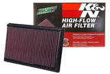 K&N 02-10 Dodge Ram 1500/2500/3500 3.7/4.7/5.7L Drop In Air Filter K&N Engineering Air Filters - Drop In  AXOPROS