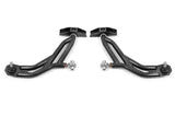 BMR 10-14 Ford Mustang Adj. Lower A-Arms Delrin/Rod End w/ 19mm STD. Ball Joint - Black Hammertone BMR Suspension Control Arms  AXOPROS