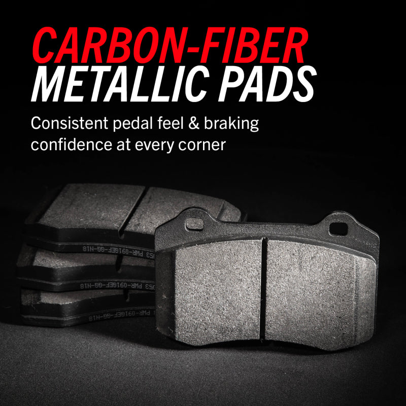 Power Stop 16-19 Cadillac ATS Rear Track Day Brake Pads PowerStop Brake Pads - Racing  AXOPROS