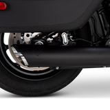 Vance and Hines Vance & Hines 2025+ HD Softail Twin Slash 4in Round Black Slip-On Exhaust Motorcycle Slip-On aftermarket performance part