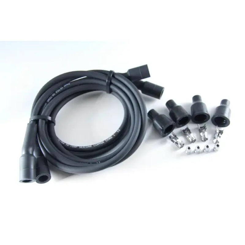 Dynatek Copper Core Silicone Spark Plug Wire - 7mm - Black Dynatek Ignition Coils - Upgrade  AXOPROS