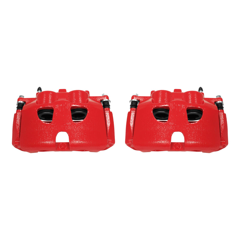 Power Stop 10-17 Ford Expedition Front Red Calipers w/Brackets - Pair PowerStop Brake Calipers - Perf  AXOPROS