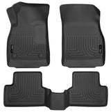 Husky Weatherbeater Front & 2nd Seat Floor Liners 98151 Husky Liners Floor Liner  AXOPROS