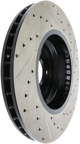 StopTech 07-09 BMW 335 (E90/E92/E93) Slotted & Drilled Right Front Rotor Stoptech Brake Rotors - Slot & Drilled  AXOPROS