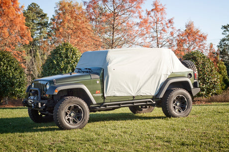 Rugged Ridge Weather Lite Cab Cover 07-20 Jeep Wrangler JKU/JL Rugged Ridge Car Covers  AXOPROS