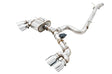 AWE Tuning Mk7 Golf R SwitchPath Exhaust w/Chrome Silver Tips 102mm AWE Tuning Catback  AXOPROS