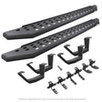 Go Rhino 2022 Toyota Tundra Crew Max Kit w/RB20 Running Board + Brkts + 4 RB20 Drop Steps - Tex. Blk Go Rhino Running Boards  AXOPROS