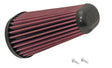 K&N Replacement Unique Oval Tapered Air Filter for Porsche 13-14 Boxster/2014 Cayman 2.7L/3.4L H6 K&N Engineering Air Filters - Drop In  AXOPROS