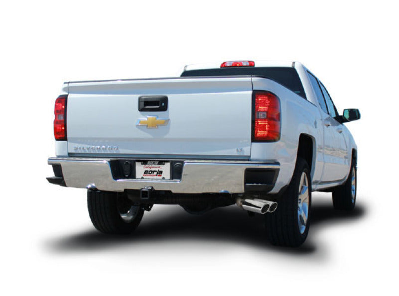 Borla 14-18 Silv/Sierra C/B Exh ATAK 1500 5.3L V8 AT/MT 2&4WD Ext Cab(78.7) Crew Cab(69.3) 143.5 WB Borla Catback  AXOPROS