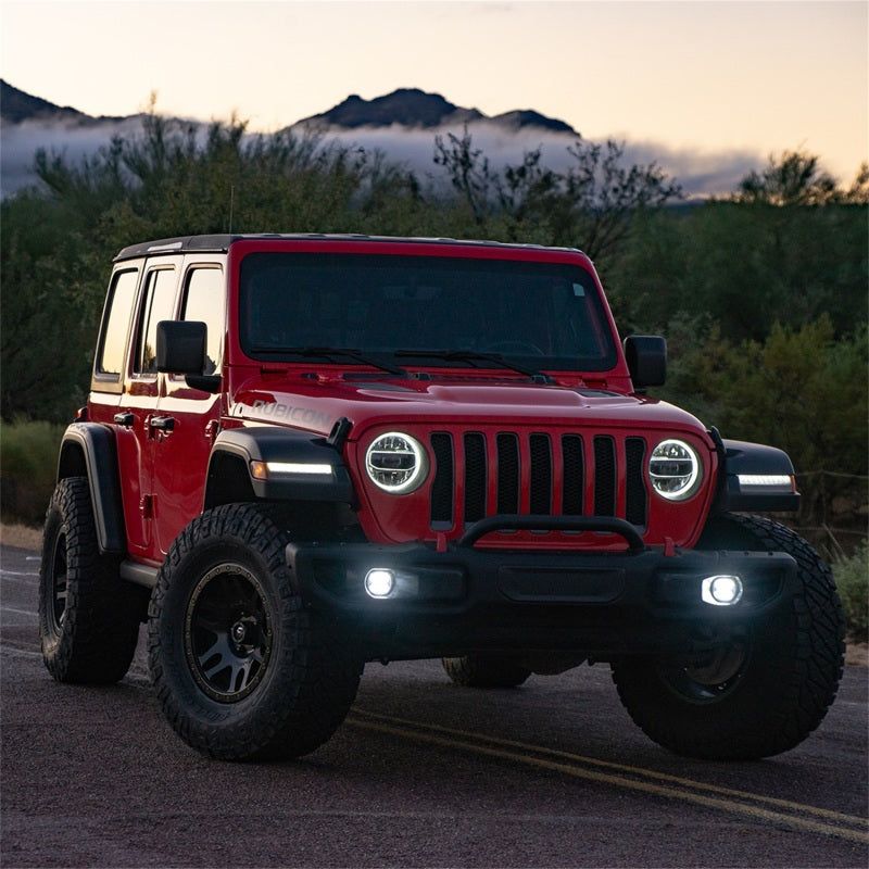Rigid Industries 360-Series 4in LED SAE J583 Fog Light - White (Pair) Rigid Industries Light Bars & Cubes  AXOPROS