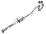 AWE 21-25 Ford F150 (14th Gen Reg Cab) Cat-Back Exhaust - 4.5in Dual Side Exit Diamond Black Tips AWE Tuning Catback  AXOPROS