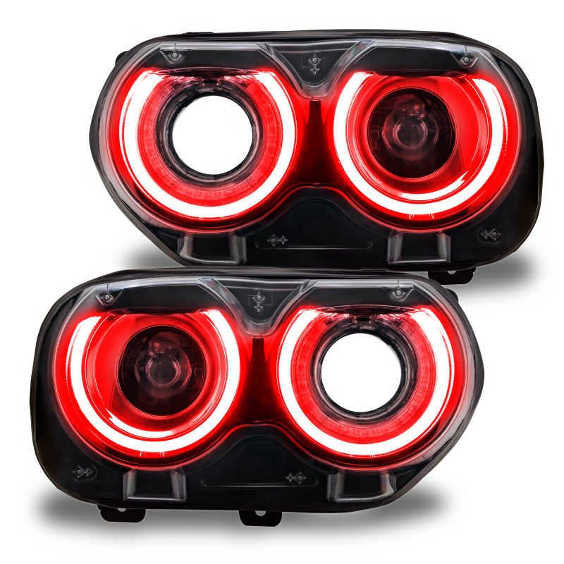 Oracle 15-21 Dodge Challenger RGB+W Headlight DRL Upgrade Kit - ColorSHIFT - BC1 SEE WARRANTY ORACLE Lighting Headlights  AXOPROS