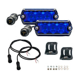Nacho Lighting Nano Chase Light - Blue Nacho Offroad Technology Wire Loom  AXOPROS