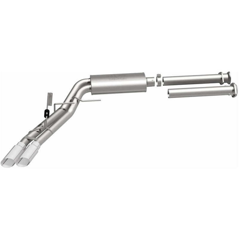 Magnaflow 15-21 Ford F-150 Street Series Cat-Back Performance Exhaust System- Polished Side Exit Magnaflow Catback  AXOPROS