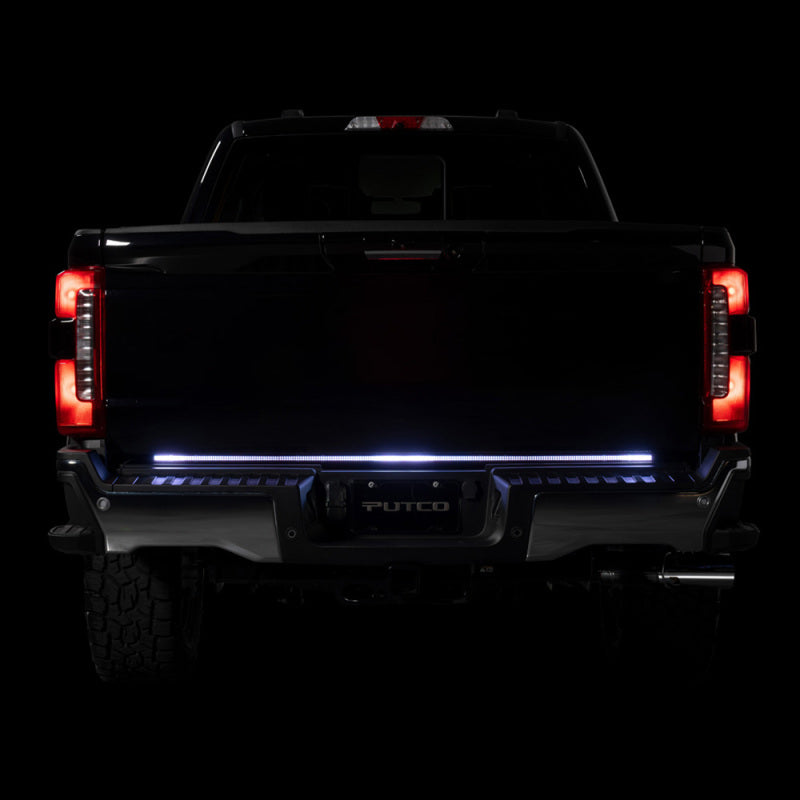 Putco 2021+ Ford F150 w/Factory LED Taillamps & OBS 60in Freedom Blade LED Tailgate Light Bar Putco Light Tailgate Bar  AXOPROS