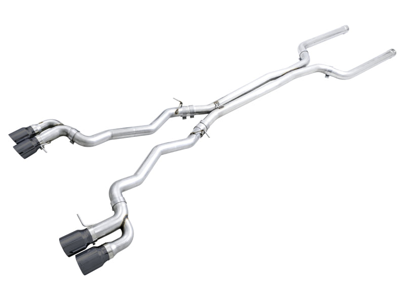 AWE Tuning 18-19 BMW M5 (F90) 4.4T AWD Cat-back Exhaust - Track Edition (Diamond Black Tips) AWE Tuning Catback  AXOPROS