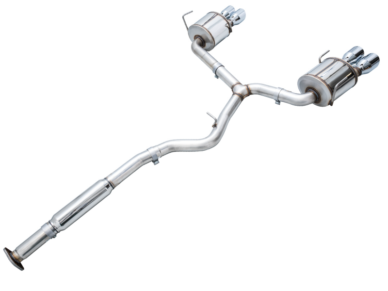 AWE Tuning 2022+ VB Subaru WRX Touring Edition Exhaust - Chrome Silver Tips AWE Tuning Catback  AXOPROS