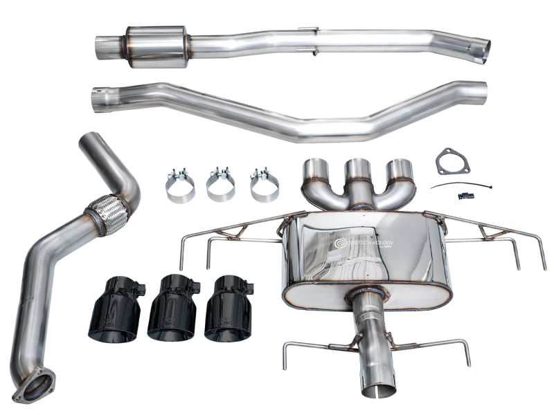 AWE Tuning 2024 Acura Integra Type S DE5 FWD Touring Edition Exhaust w/ Triple Diamond Black Tips AWE Tuning Catback  AXOPROS