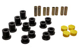 Energy Suspension 90-97 Mazda Miata Black Front Control Arm Bushing Set Energy Suspension Bushing Kits  AXOPROS