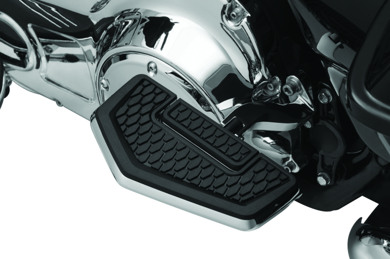 Kuryakyn Hex Folding Mini Board Without Adapter Chrome Kuryakyn Running Boards  AXOPROS