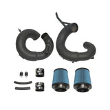 Injen 19-21 Genesis G70 V6-3.3L Twin Turbo SP Short Ram Air Intake System - Wrinkle Black Injen Cold Air Intakes  AXOPROS