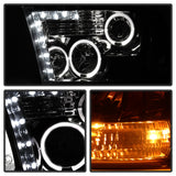 Spyder Dodge Ram 1500 09-14 10-14 Projector Headlights Halogen- LED Halo LED- Smke PRO-YD-DR09-HL-SM SPYDER Headlights  AXOPROS