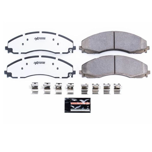 Power Stop 17-19 Ford F-450 Super Duty Front Z36 Truck & Tow Brake Pads w/Hardware PowerStop Brake Pads - Performance  AXOPROS