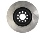 StopTech Power Slot 3/99-06 Audi TT/00-06 TT Quattro / 03-05 VW Golf GTi Left Front Slotted Rotor Stoptech Brake Rotors - Slotted  AXOPROS