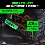 Rhino USA Heavy Duty Vehicle Tie Down Kit (Snap Hook) Rhino USA Cargo Tie-Downs  AXOPROS