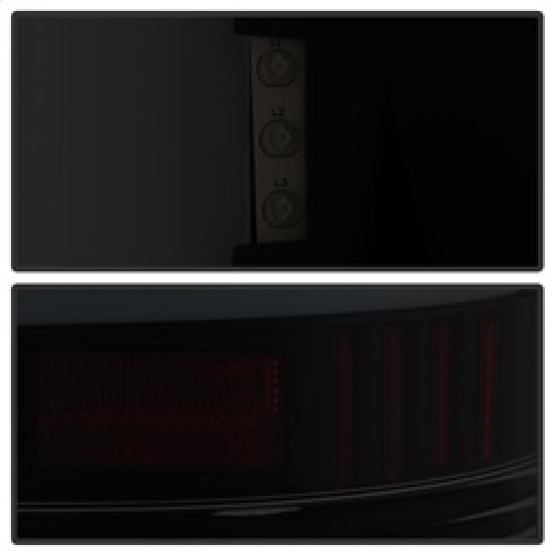 xTune 07-13 GMC Sierra 1500 LED Tail Lights - Black Smoke (ALT-ON-GS07-G2-LED-BSM) SPYDER Tail Lights  AXOPROS