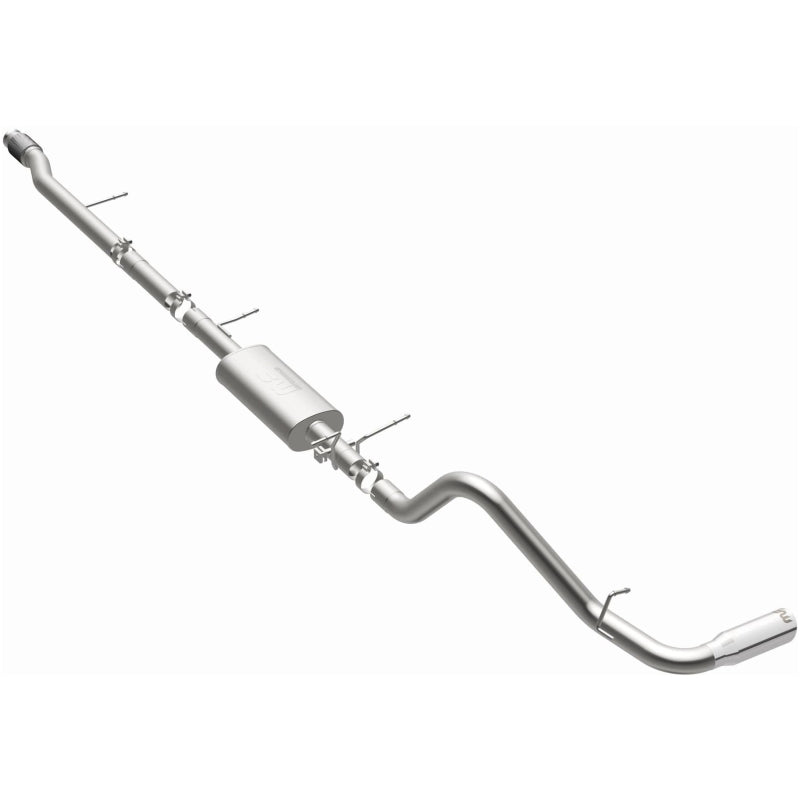 Magnaflow 14 Chevy Silverado V8 5.3L CC/EC Cab Single P/S Rear Exit Stainless Cat Back Perf Exhaust Magnaflow Catback  AXOPROS