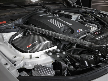 aFe aFe Momentum GT Pro 5R Cold Air Intake System 15-17 BMW M3/M4 S55 (tt) Cold Air Intakes aftermarket performance part
