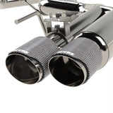 Kooks 18-24 Ford Mustang GT 5.0 3in. Valved Shotgun Cat-Back Exhaust - Carbon Tips Kooks Headers Catback  AXOPROS