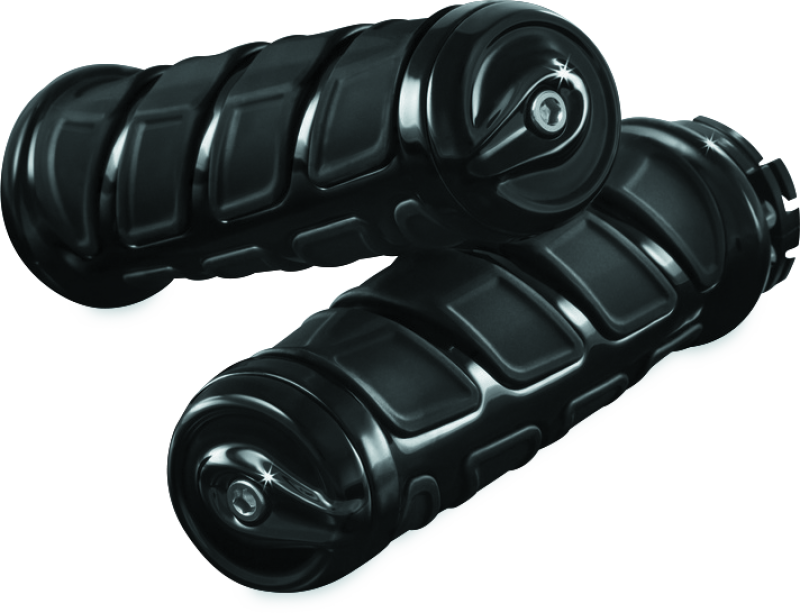Kuryakyn Kinetic Grips Metric Black Kuryakyn Grips  AXOPROS