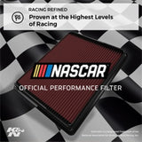K&N 2020 Chevrolet Silverado 2500/3500 6.6L Diesel Drop In Replacement Air Filter K&N Engineering Air Filters - Drop In  AXOPROS