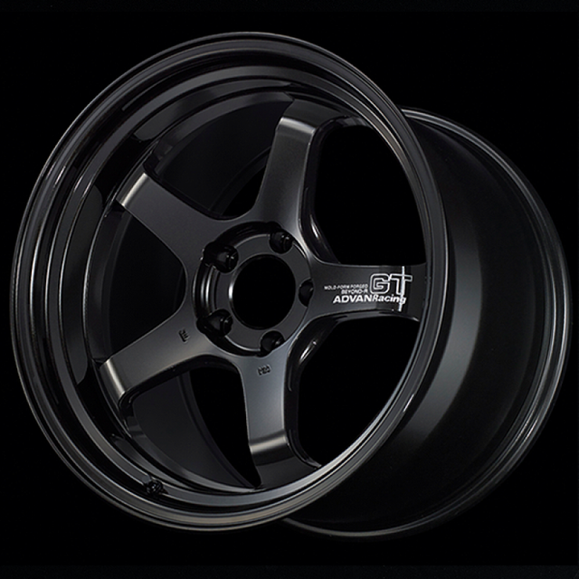 Advan Advan GT Beyond-R 18X10.0 / +35 Offset / 5x114.3 BC / 73mm Bore / Racing Titanium Black Wheels - Forged aftermarket performance part