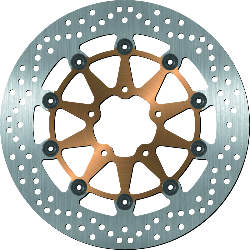 BikeMaster Suzuki Brake Rotor BikeMaster Brake Rotors - Slot & Drilled  AXOPROS