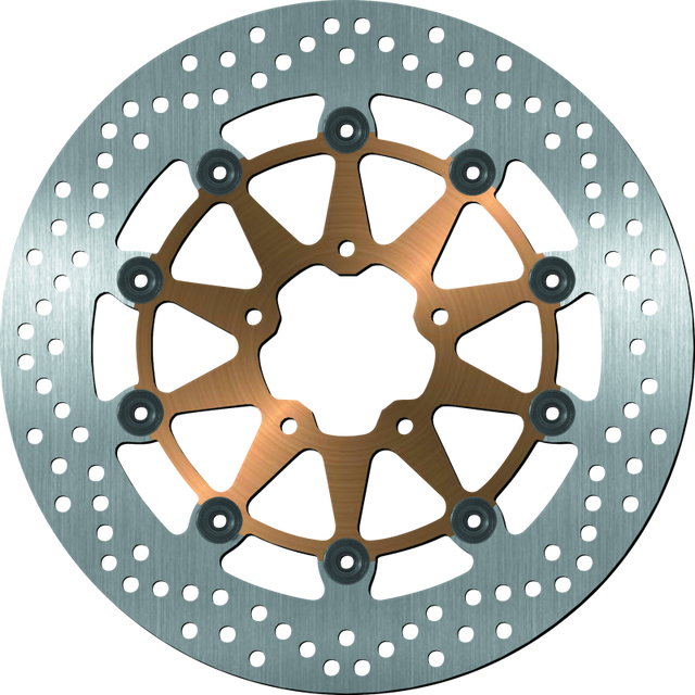 BikeMaster Suzuki Brake Rotor BikeMaster Brake Rotors - Slot & Drilled  AXOPROS